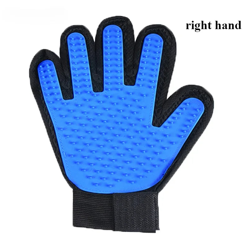 Pet Grooming Glove Brush for Cats and Dogs - 2-In-1 Hair Removal Glove with Massage and Hair Removal Functions Pet Dog Products
