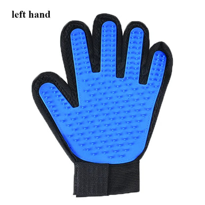 Pet Grooming Glove Brush for Cats and Dogs - 2-In-1 Hair Removal Glove with Massage and Hair Removal Functions Pet Dog Products